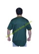 Dark Green Micro Fiber Jerseys With Golden Piping